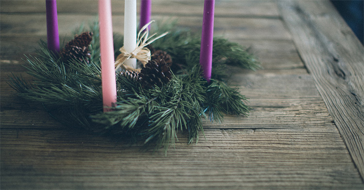 Dr. David Goatley being installed as president of Fuller Theological Seminary in January 2023 Image of an advent wreath